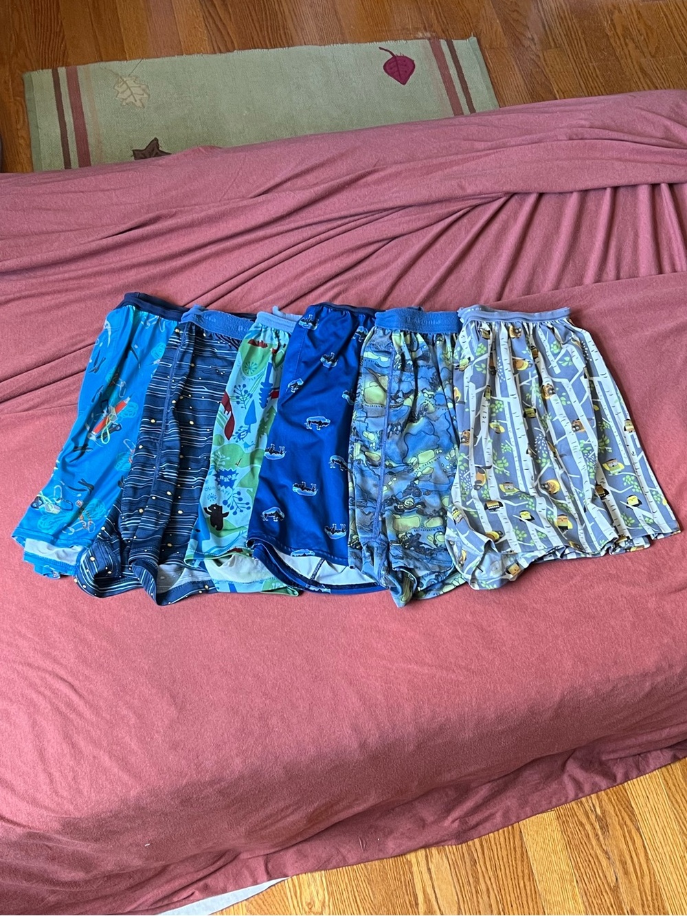 XL 6 Pairs Patagonia Capilene Boxers